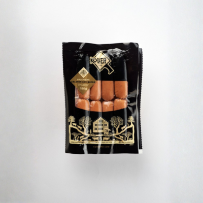 Salchicha Celofán con Queso Koller – 214g - 8uds