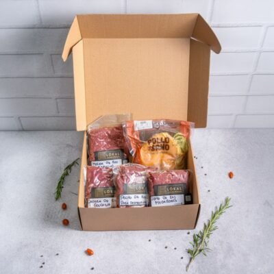Caja pre-armada semanal lokal